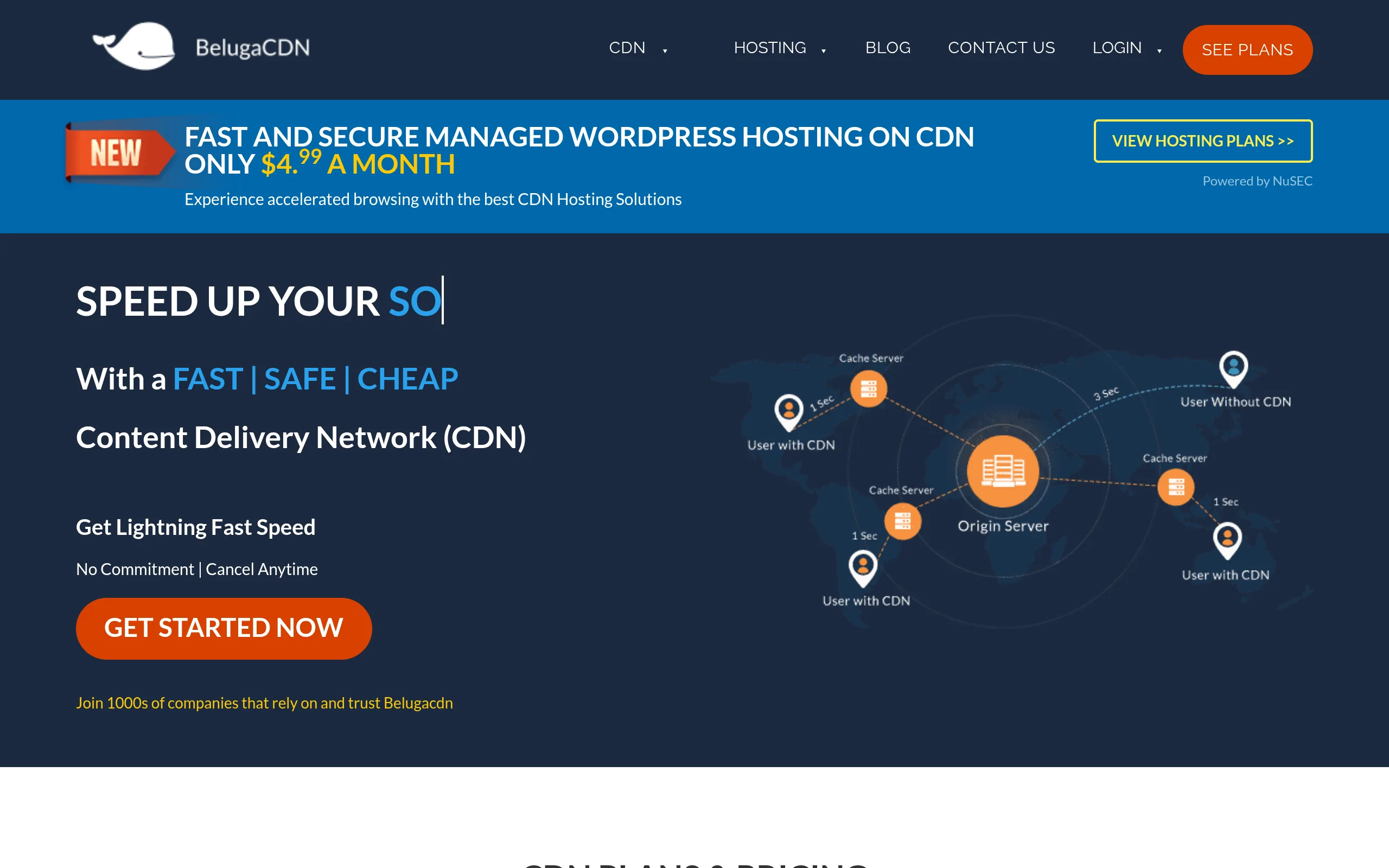 BelugaCDN Interface