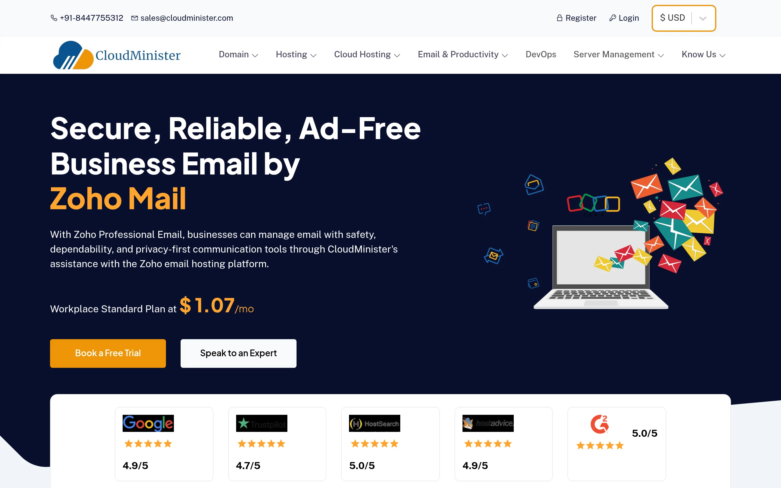 Cloudminister Interface