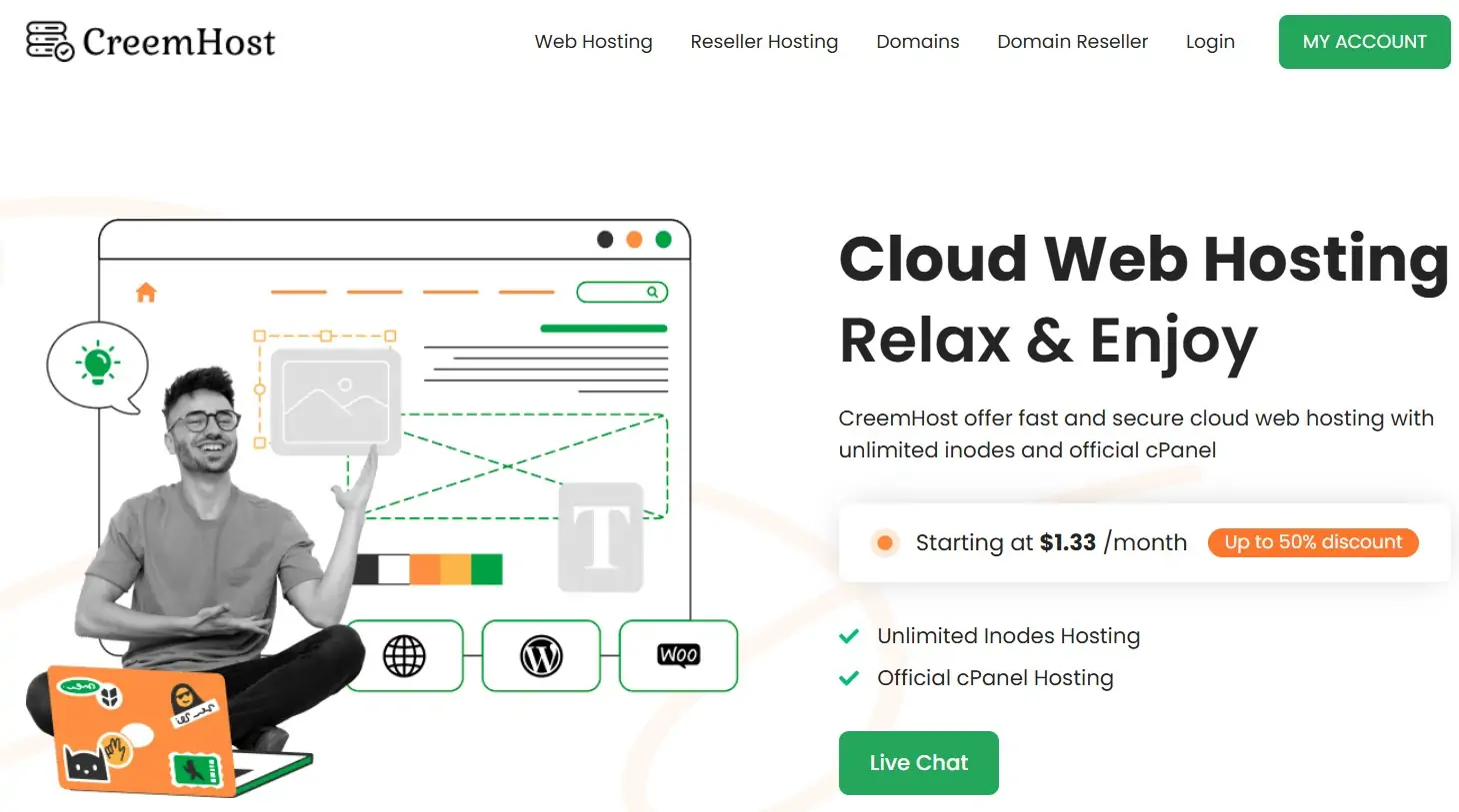 CreemHost Interface