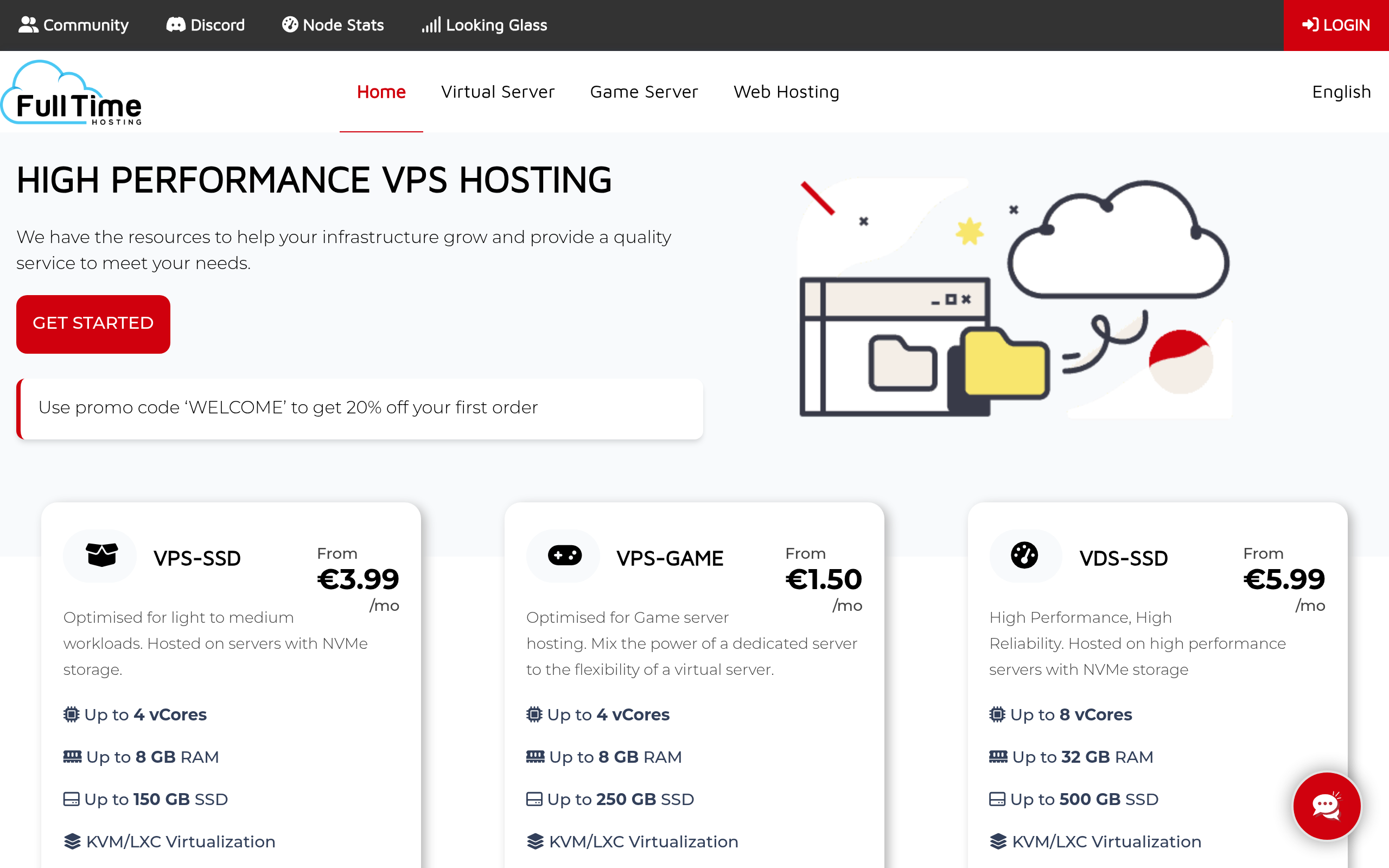 Full Time Hosting Interface