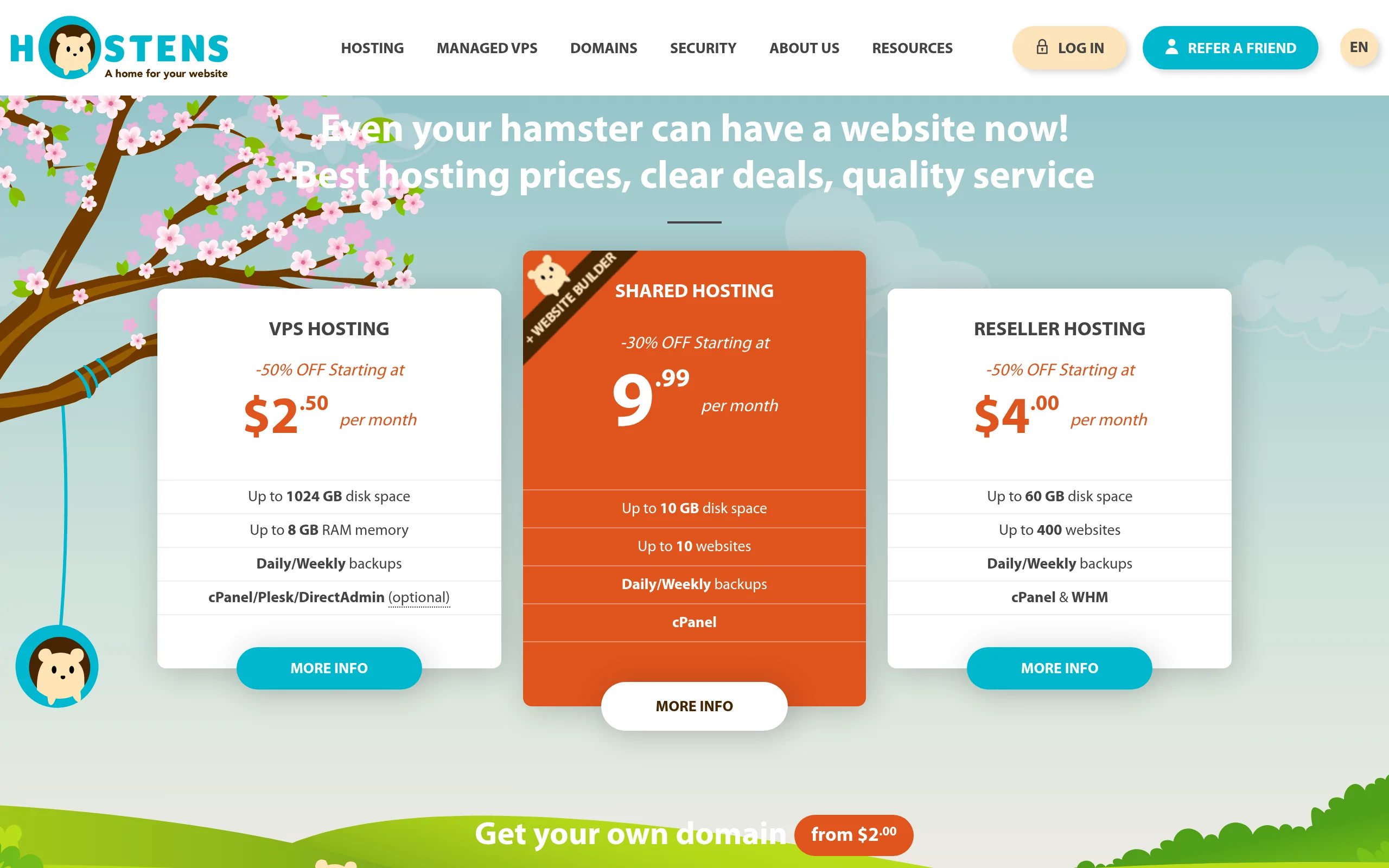 Hostens Interface