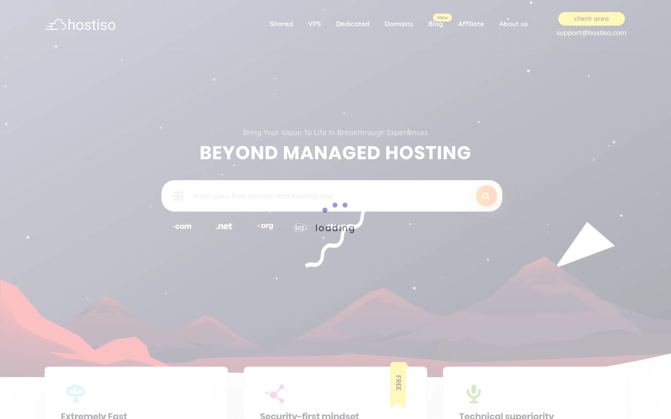 Hostiso Interface
