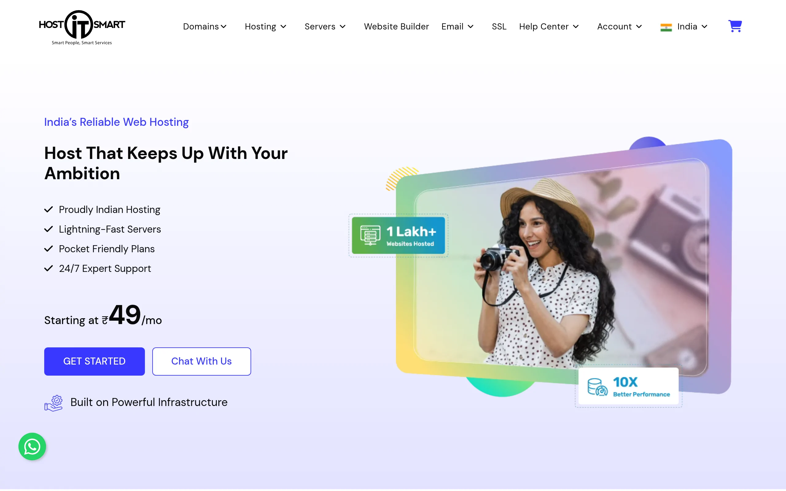 Hostitsmart Interface
