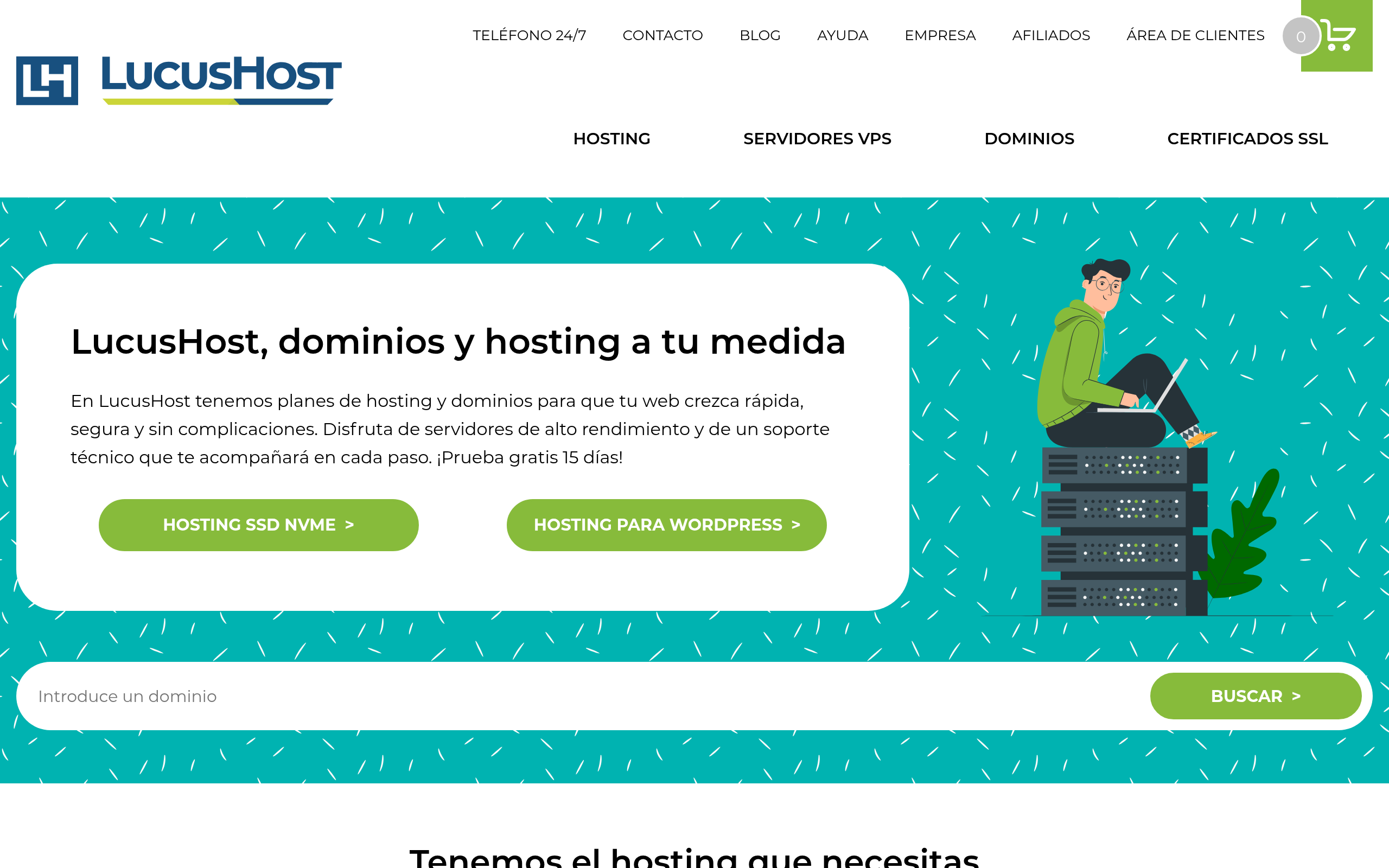 Lucushost Interface