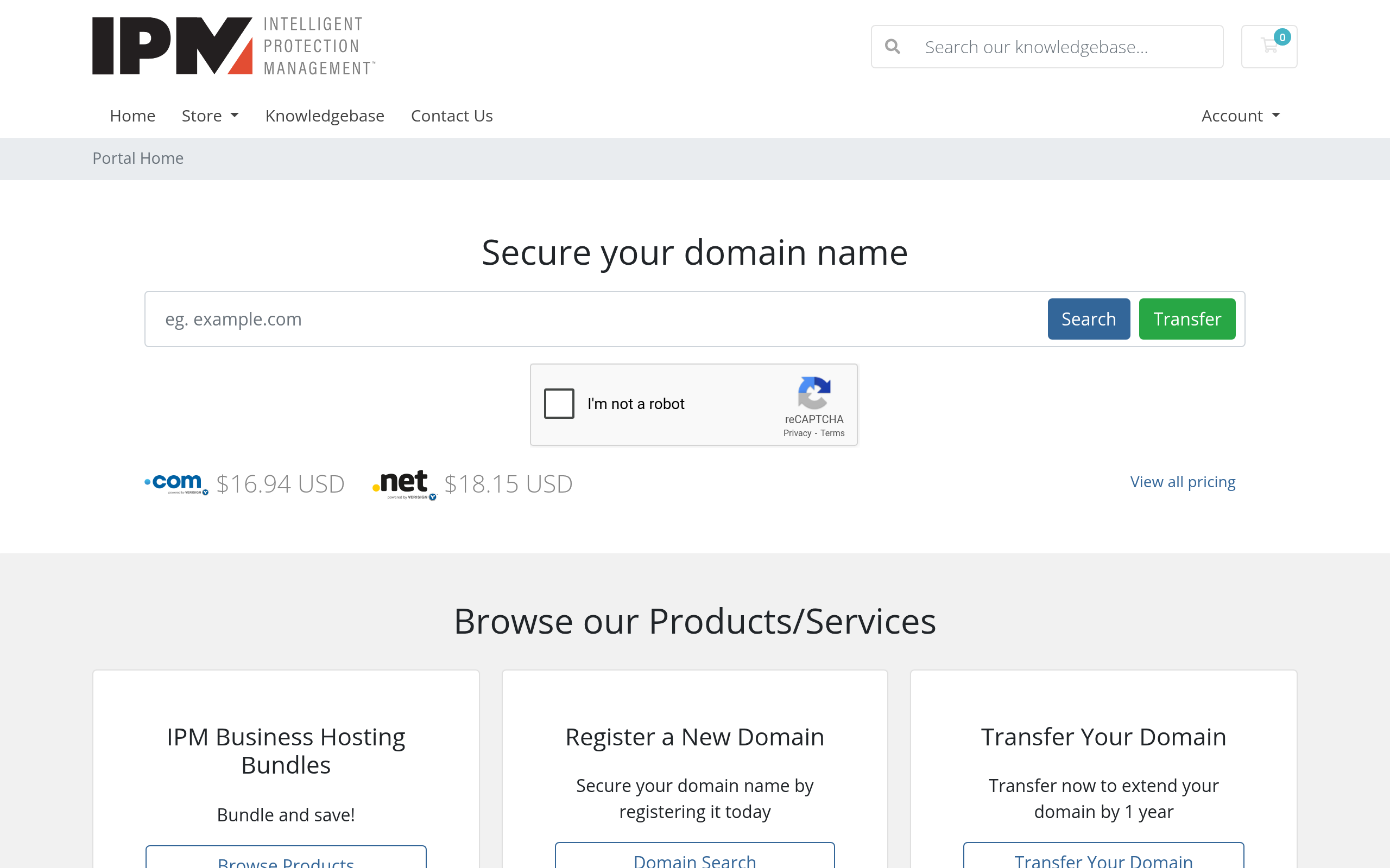 Manage Interface