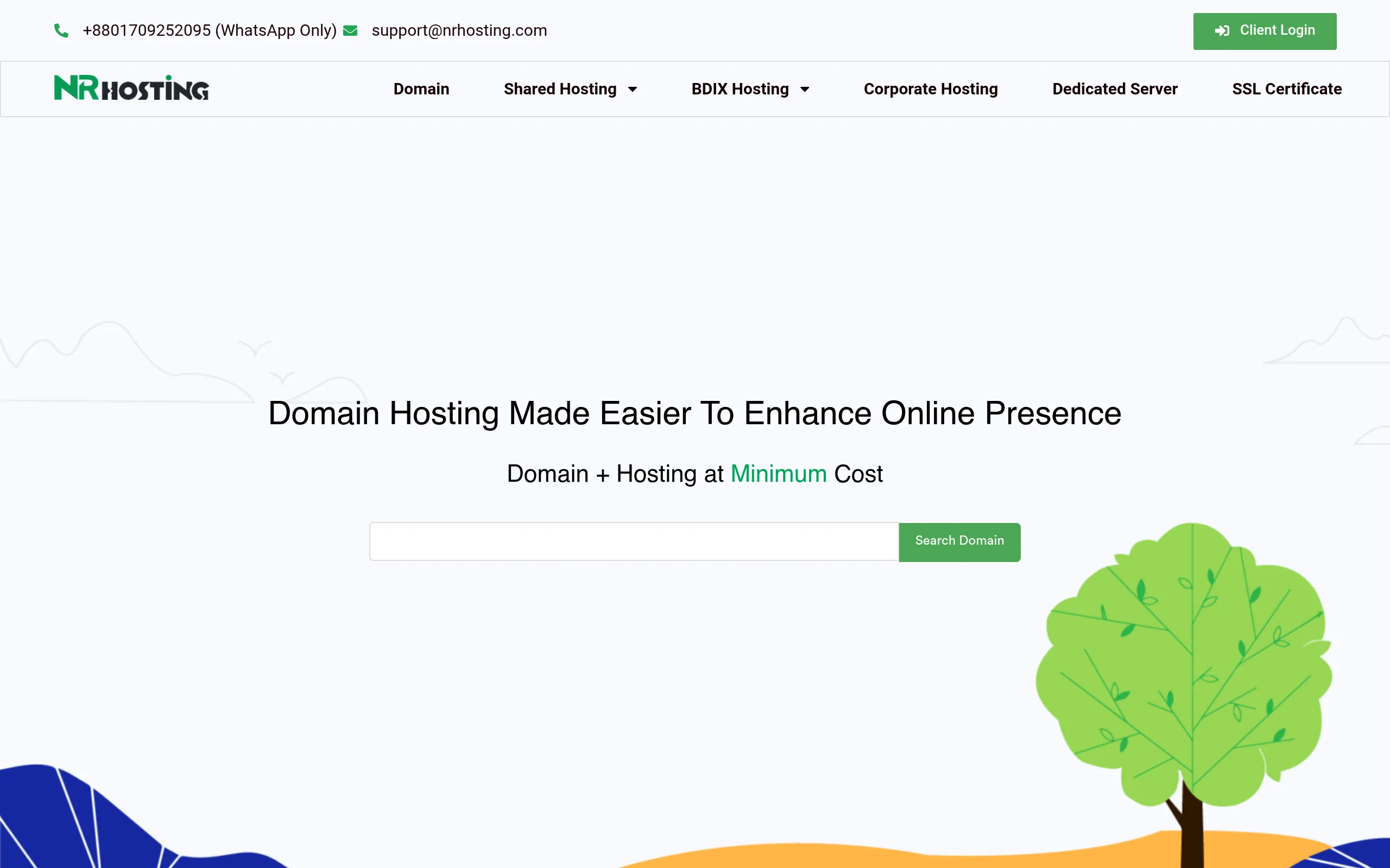 Nrhosting Interface
