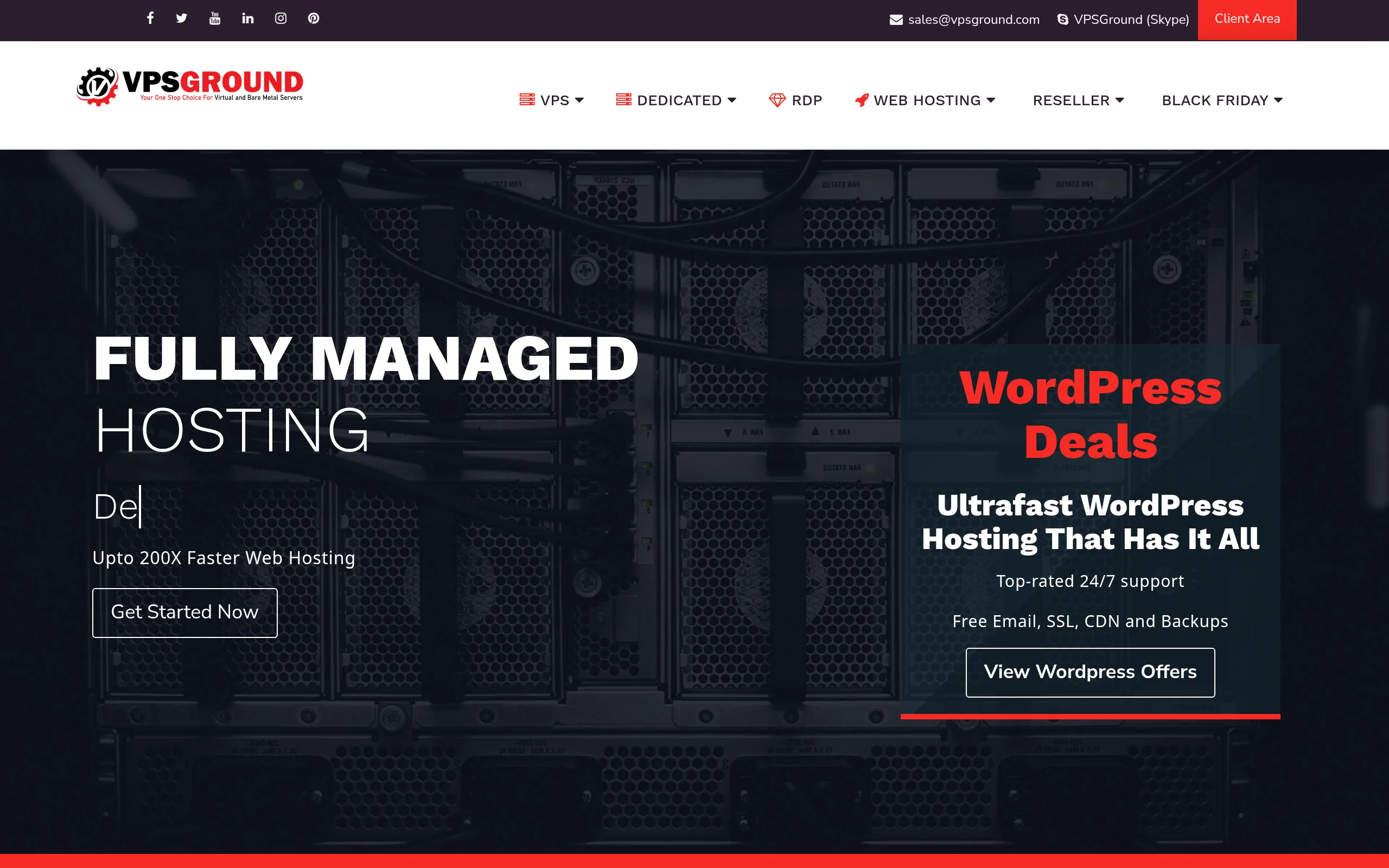 VPSGround Interface