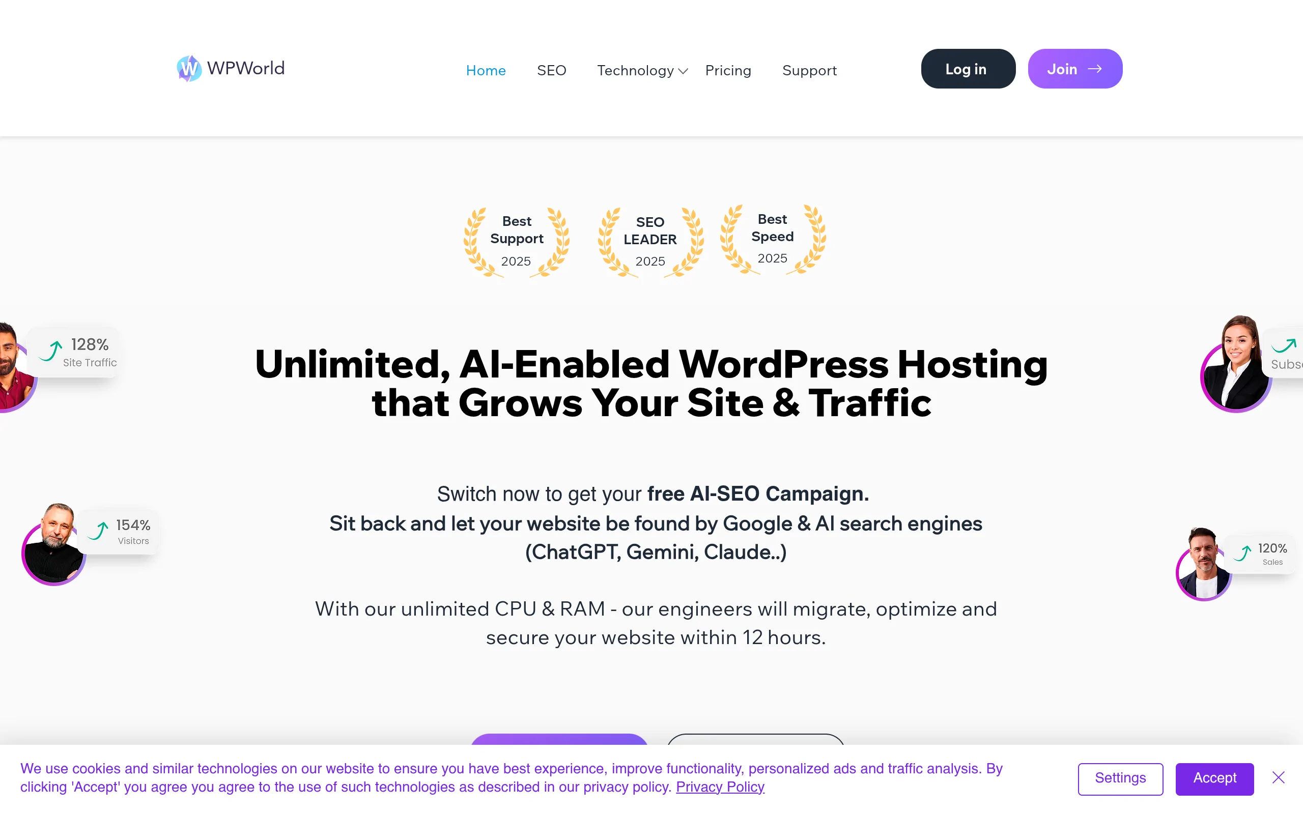 WPWorld Interface